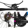 Bicicleta Aro 29 Dropp Z3 21v Câmbio Shimano Freio a Disco Preto Rosa e Azul - 19 - 3
