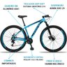 Bicicleta Aro 29 Dropp Aluminum 21v Freio a Disco Azul e Preto - 21 - 3