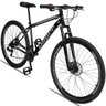 Bicicleta Aro 29 Dropp Sport Aço 21v Freio a Disco Preto e Cinza com Suspensão - 19 - 2
