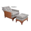 Ver imagem 4 de Poltrona Reclinável Munique Linho/courissímo 185/856