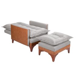Poltrona Reclinável Munique Linho/courissímo 185/856 - 7