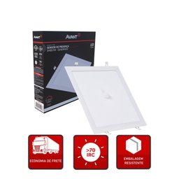 Painel Led Quadrado Embutir com Sensor de Presença 18w 6500k Bivolt - Avant - 4
