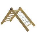 Ver imagem 1 de Triangulo Rampa Escalada Cordas Madeira Maciça Pinus