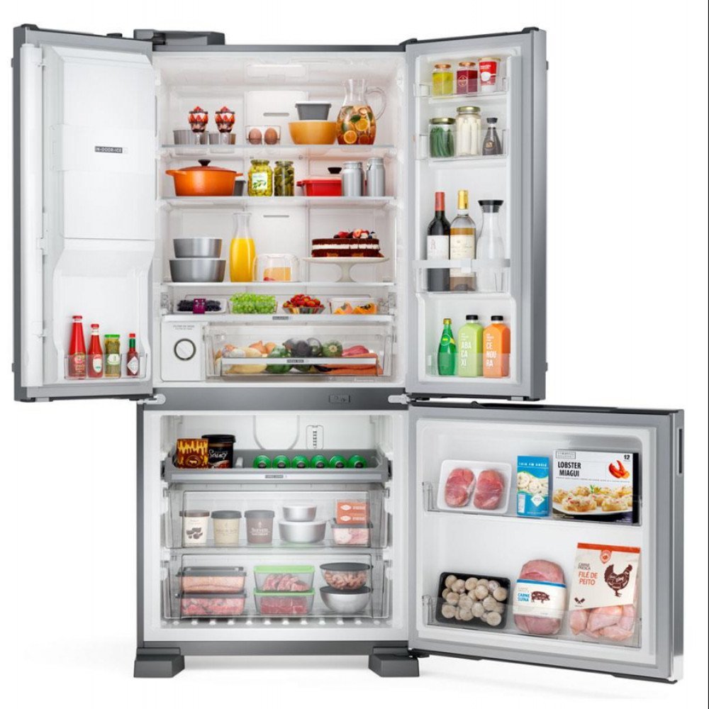 Geladeira Brastemp Gourmand French Door Side Inverse Brh86ar Frost Free com Tecnologia Inverter e Ág - 5