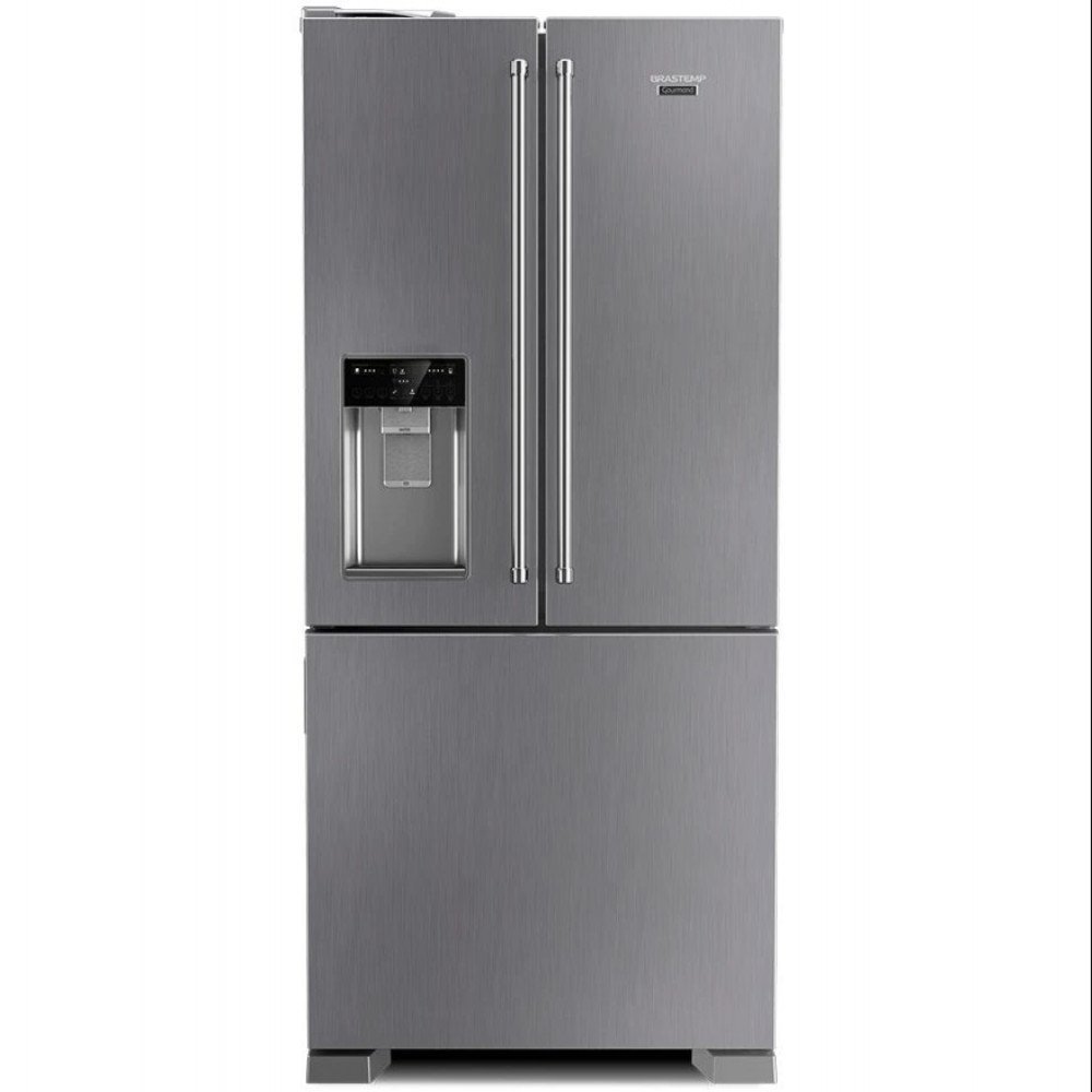 Geladeira Brastemp Gourmand French Door Side Inverse Brh86ar Frost Free com Tecnologia Inverter e Ág - 6