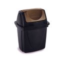 Ver imagem 5 de Kit 2 Lixeiras Basculantes Ecoblack Plasutil 4,9L e 23,2L