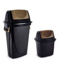 Ver imagem 1 de Kit 2 Lixeiras Basculantes Ecoblack Plasutil 4,9L e 23,2L