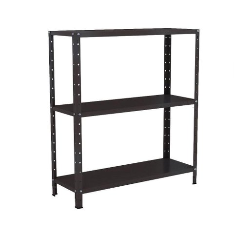 Estante Aço 3 Prateleiras Eaf007 Preto