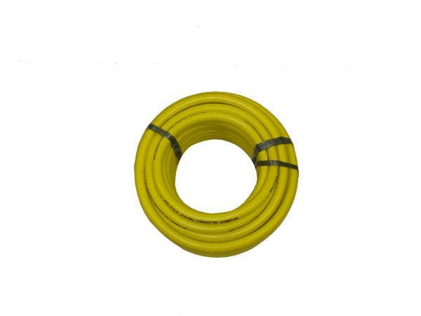 Mangueira Jardim Forte Trançada Silicone Amarela 3/4 -30m - 1