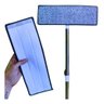 Flat Mop Tirá Pó Esfregão Microfibra C/ Balde - Rodo Limpeza - 4