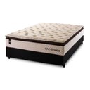 Ver imagem 7 de Conjunto Cama Box Casal c/ Molas Ensacadas Quartzo Preto 138x188x71