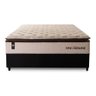 Conjunto Cama Box Casal c/ Molas Ensacadas Quartzo Preto 138x188x71 - 8