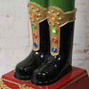 Ver imagem 5 de Quebra Nozes Natal Soldado Natalino Grande Luzes Led Som Musica Decoraçao Cenario Casa Loja Vitrine 