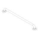 Ver imagem 5 de Barra Apoio Aço Inox 3,2cm X 80 Cm até 150kg Reforçado Censi