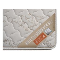 Colchão Casal ORTOBOM De Molas Ortobom Airtech Bege - 138cm X 188cm X 30cm - 18