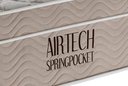 Ver imagem 6 de Colchão Casal ORTOBOM De Molas Ortobom Airtech Bege - 138cm X 188cm X 30cm