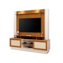 Ver imagem 1 de Estante Home para Tv até 55 Polegadas 2 Portas 180cm Antares:off Cedro