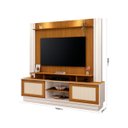 Ver imagem 3 de Estante Home para Tv até 55 Polegadas 2 Portas 180cm Antares:off Cedro