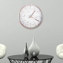 Ver imagem 3 de Relógio de Parede Rose Gold 30cm Fundo em Desenhos de Mármore