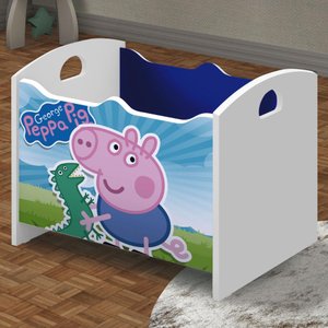 Baú Infantil Organizador Venezuela Azul Branco