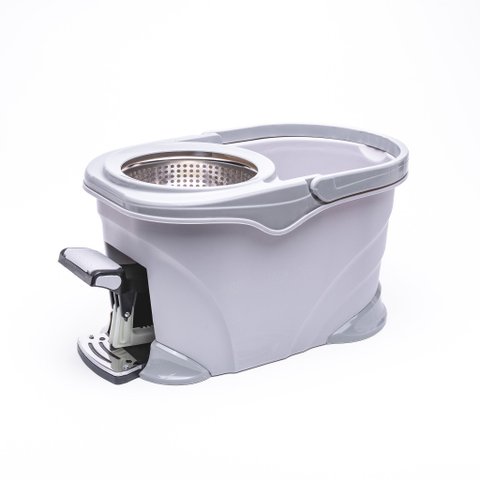 Mop Spinner 360° Limpeza Profunda Centrifuga de Inox