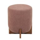 Ver imagem 1 de Puff Cravo - Bouclê Rosa Antigo