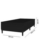 Ver imagem 3 de Base Box Bau Solteiro Itaflex 0,88x1,88x0,44