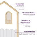 Ver imagem 7 de Cama Montessoriana Lift Casal e Moldura com Led New Garden Casatema MadeiraOriginals