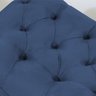 Divã Recamier Persa Decorativo Quarto Suede Azul Marinho - 2