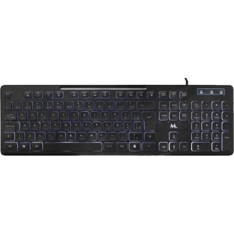 Teclado Mtek Kb-7269lr com Cabo - Blacklight (portugues)