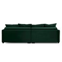 Ver imagem 4 de Sofá Cama Retrátil e Reclinável 2,30m com Molas Catarina Veludo Verde Rover & Beato