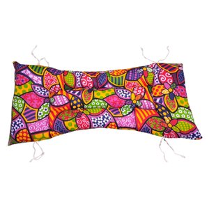 Almofada Futon para Cadeira e Banco 150cm X 40cm Estampada:romero Brito