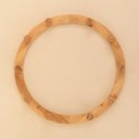 Ver imagem 4 de Kit 2 Cabideiros Arcos Circulo Redondo Modulares de Bambu 5 Pinos Cada - Oikos