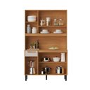 Ver imagem 2 de Kit de Cozinha Itatiaia 6 Portas 1 Vidro Off White Nápoles