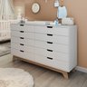 Cômoda para Quarto Infantil 10 Gavetas 100% Mdf Alice - 1