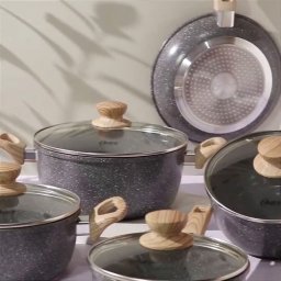 Conjunto Panelas Antiaderente Rev Cerâmica Indução Cinza 4pç - 2