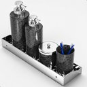 Ver imagem 7 de Porta Shampoo Adesivo sem Furar Parede Inox F.Df