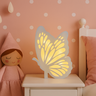 Luminária Infantil Borboleta Led – Quarto de Menina:branco - 2