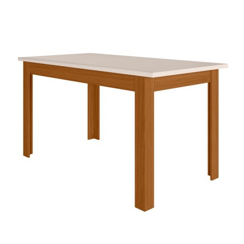 Mesa de Jantar Retangular 150cm sem Cadeiras de 6 Lugares Bellagio