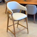 Ver imagem 6 de Banqueta Jade Freijo/couro Sintetico