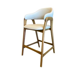 Banqueta Jade Freijo/couro Sintetico