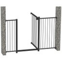 Ver imagem 5 de GRADE PORTÃO PET BEBÊ DIVISOR AMBIENTE 113 a 118 CM PRETO