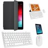 Kit Capa Smart Case Preto / Teclado e Mouse branco e Película para iPad Air 4 10.9" - 1