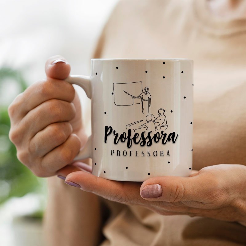 Caneca Profissoes Professora - 3