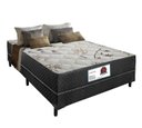 Ver imagem 1 de Cama Box casal Ortopédica Conjugada 138x188 Tampo Marrom Bambu