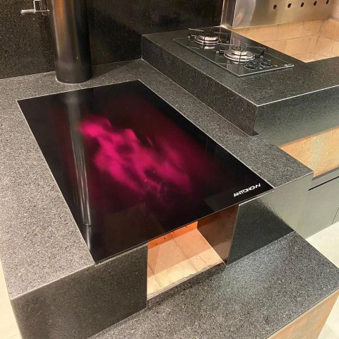 Chapa Vitrocerâmica 87 X 53 Cm / para Fogão a Lenha