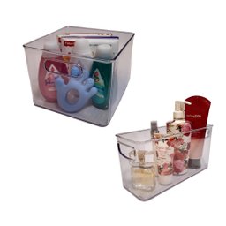 KIT 1 ORGANIZADOR 20x20x15cm e 2 ORGANIZADORES 25x10x13cm Paramount - 2