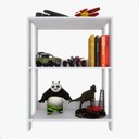 Ver imagem 2 de Nicho para Brinquedoteca ou Quarto Infantil para Organizar Brinquedos - Branco