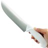 Faca Carne Churrasco Peixes Aço Inoxidável Cabo Branco 10'' - 1
