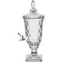 Ver imagem 3 de Suqueira Cristal 3 Litros Dispenser de Vidro Bebidas Grande Agua Casamento Festa